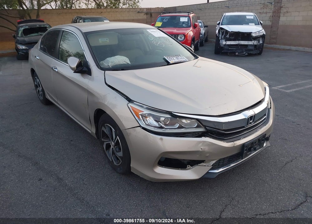 2016 HONDA ACCORD VIN: 1HGCR2F35GA094382