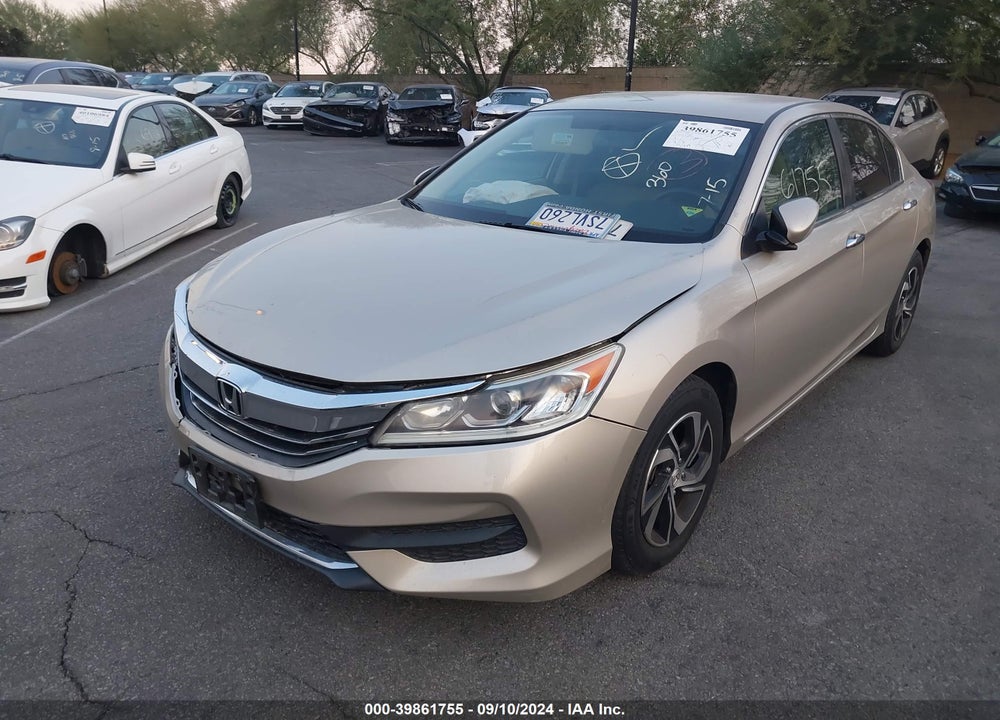 2016 HONDA ACCORD VIN: 1HGCR2F35GA094382