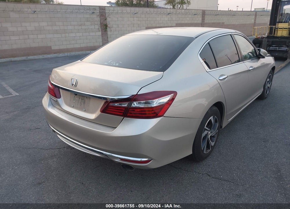 2016 HONDA ACCORD VIN: 1HGCR2F35GA094382