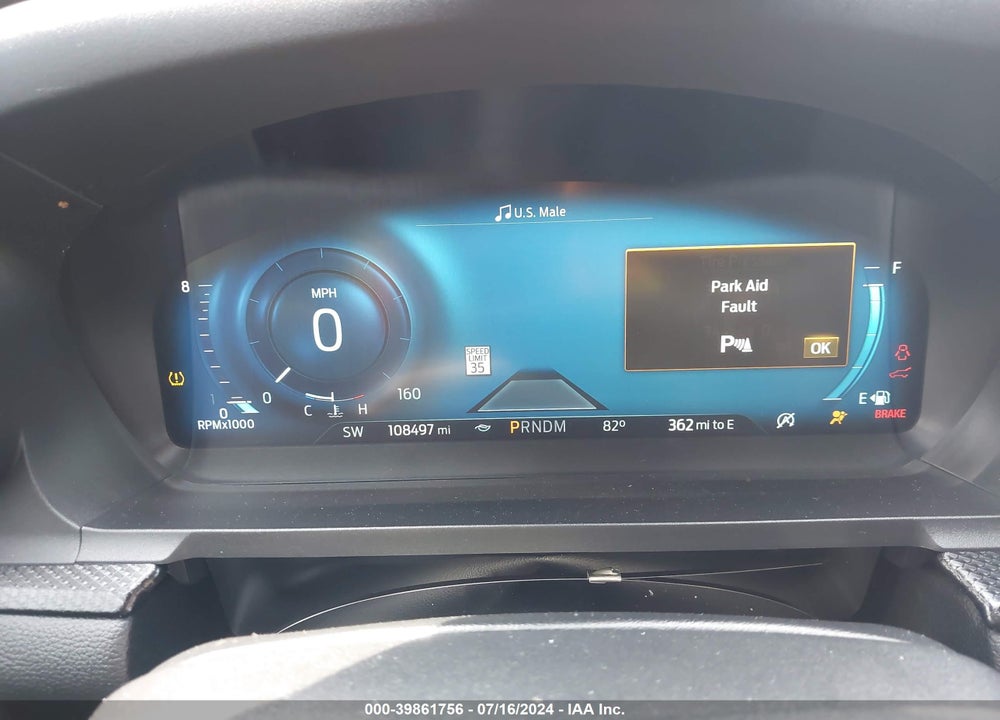 2020 FORD EXPLORER ST VIN: 1FM5K8GC8LGC85908