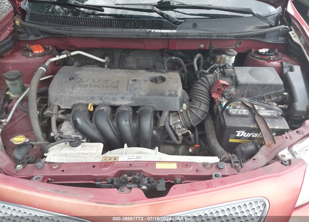 2006 PONTIAC VIBE VIN: 5Y2SL65886Z445026