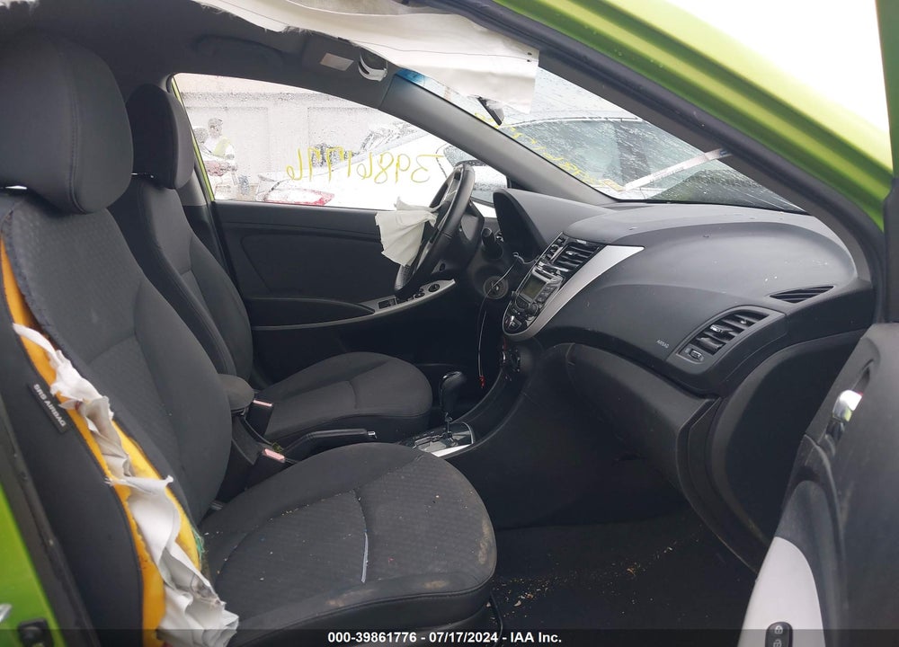 2012 HYUNDAI ACCENT SE VIN: KMHCU5AE6CU030749