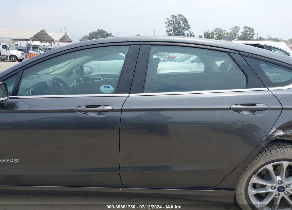 2019 FORD FUSION HYBRID SE VIN: 3FA6P0LU1KR173801