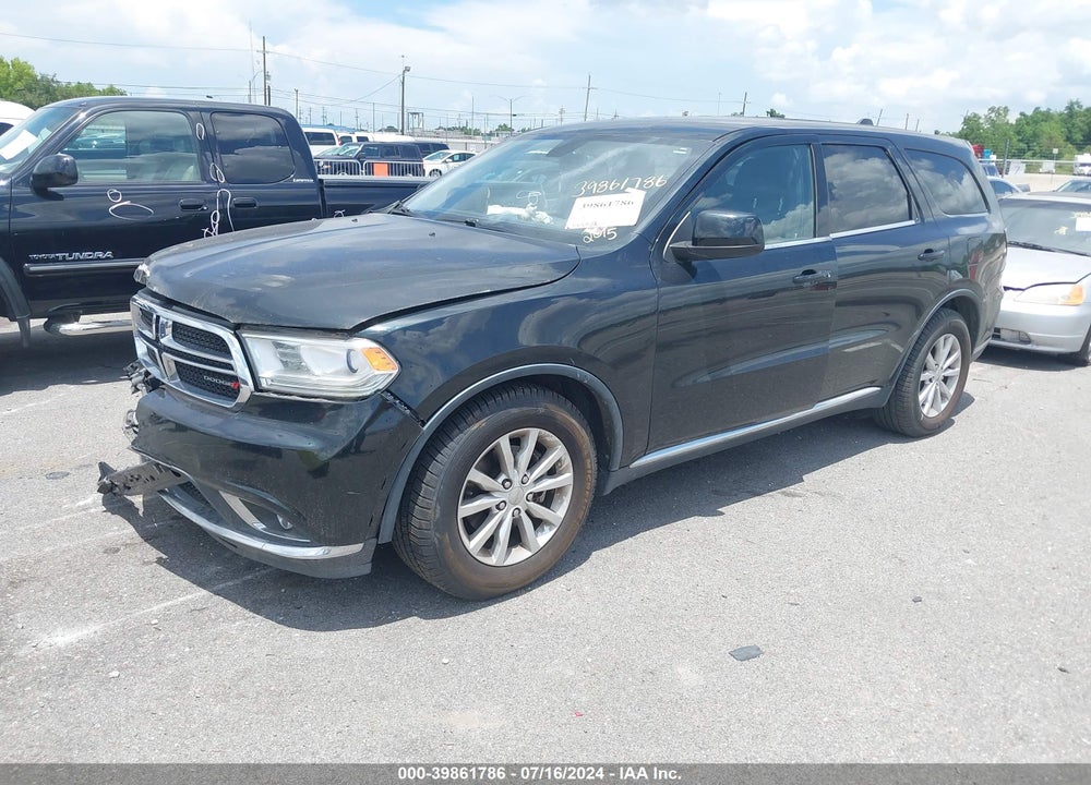 2015 DODGE DURANGO SXT VIN: 1C4RDHAG1FC922841