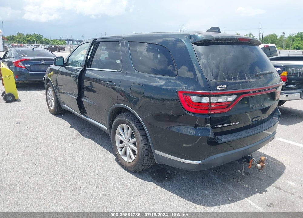 2015 DODGE DURANGO SXT VIN: 1C4RDHAG1FC922841