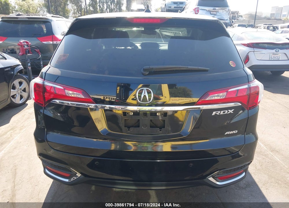 2018 ACURA RDX ADVANCE PACKAGE VIN: 5J8TB4H76JL009268