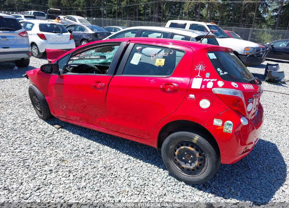 2014 TOYOTA YARIS LE (TMC/CBU PLANT) VIN: JTDKTUD39ED577346