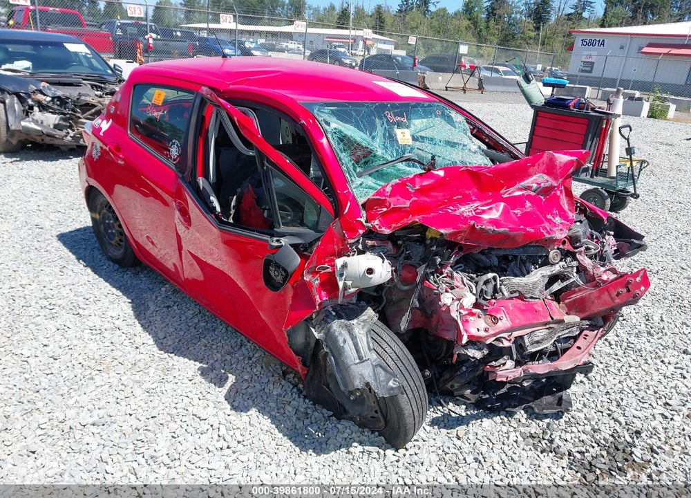 2014 TOYOTA YARIS LE (TMC/CBU PLANT) VIN: JTDKTUD39ED577346