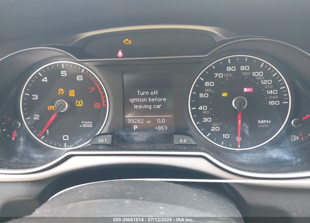2015 AUDI A4 2.0T PREMIUM VIN: WAUBFAFL5FN004844