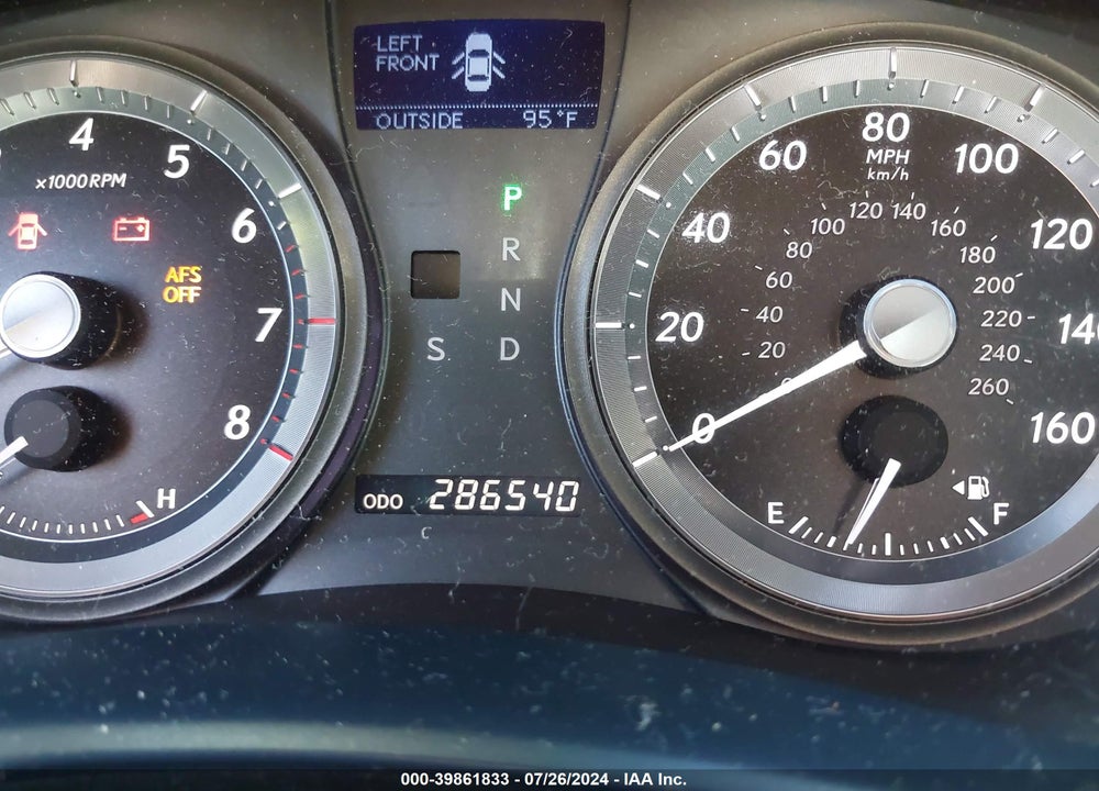 2008 LEXUS ES 350 VIN: JTHBJ46G782205573