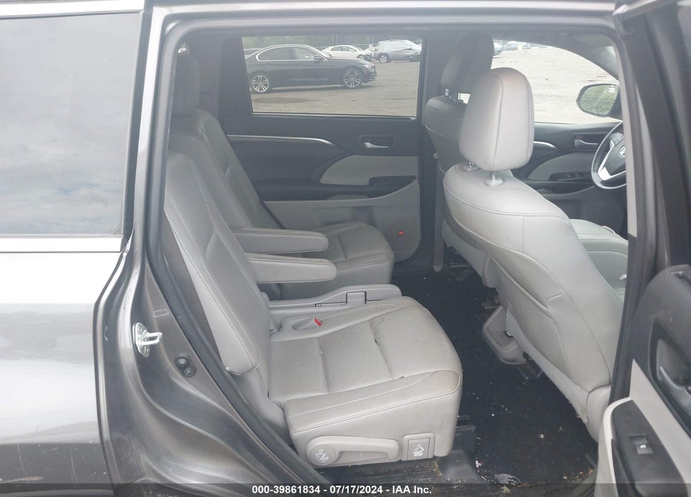 2017 TOYOTA HIGHLANDER LIMITED VIN: 5TDDZRFH8HS358156