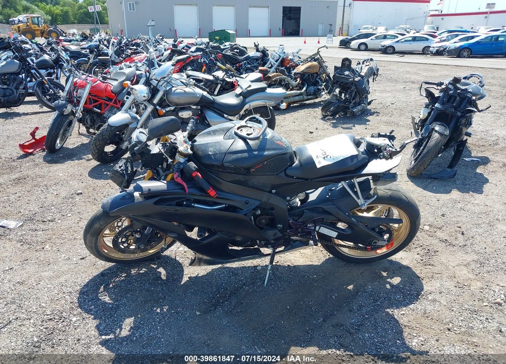 2009 YAMAHA YZFR6 C VIN: JYARJ16Y79A002516