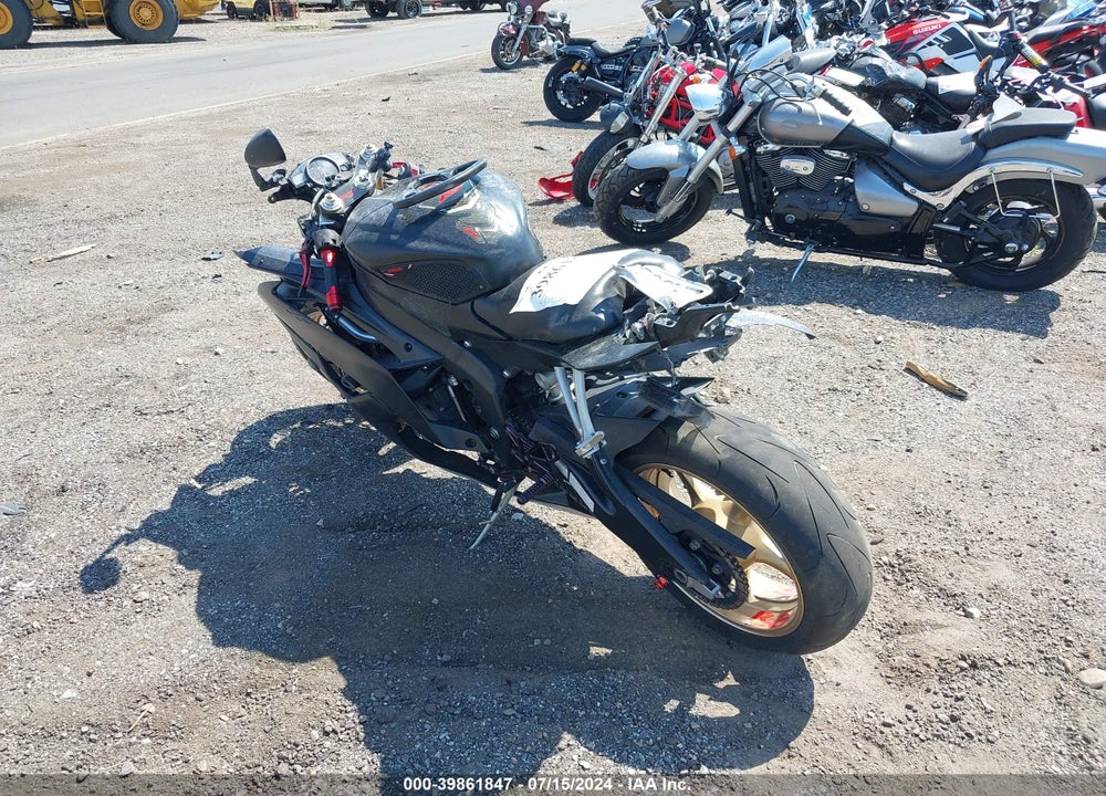 2009 YAMAHA YZFR6 C VIN: JYARJ16Y79A002516