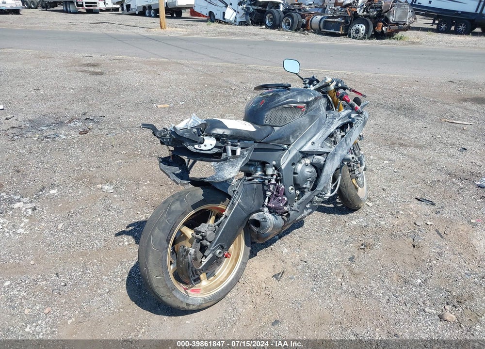 2009 YAMAHA YZFR6 C VIN: JYARJ16Y79A002516