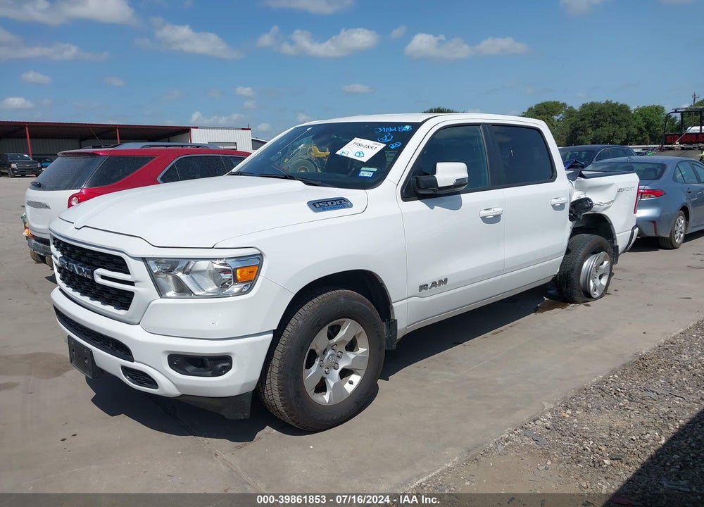 2023 RAM 1500 LONE STAR 4X4 5'7 BOX VIN: 1C6RRFFG4PN549600