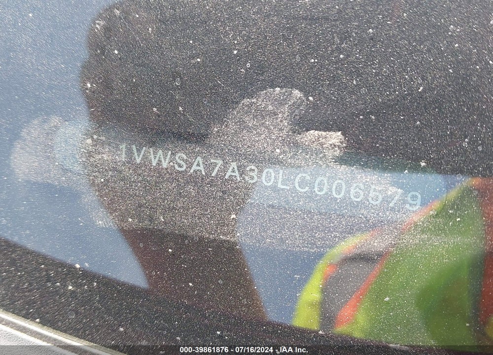 2020 VOLKSWAGEN PASSAT 2.0T SE VIN: 1VWSA7A30LC006579