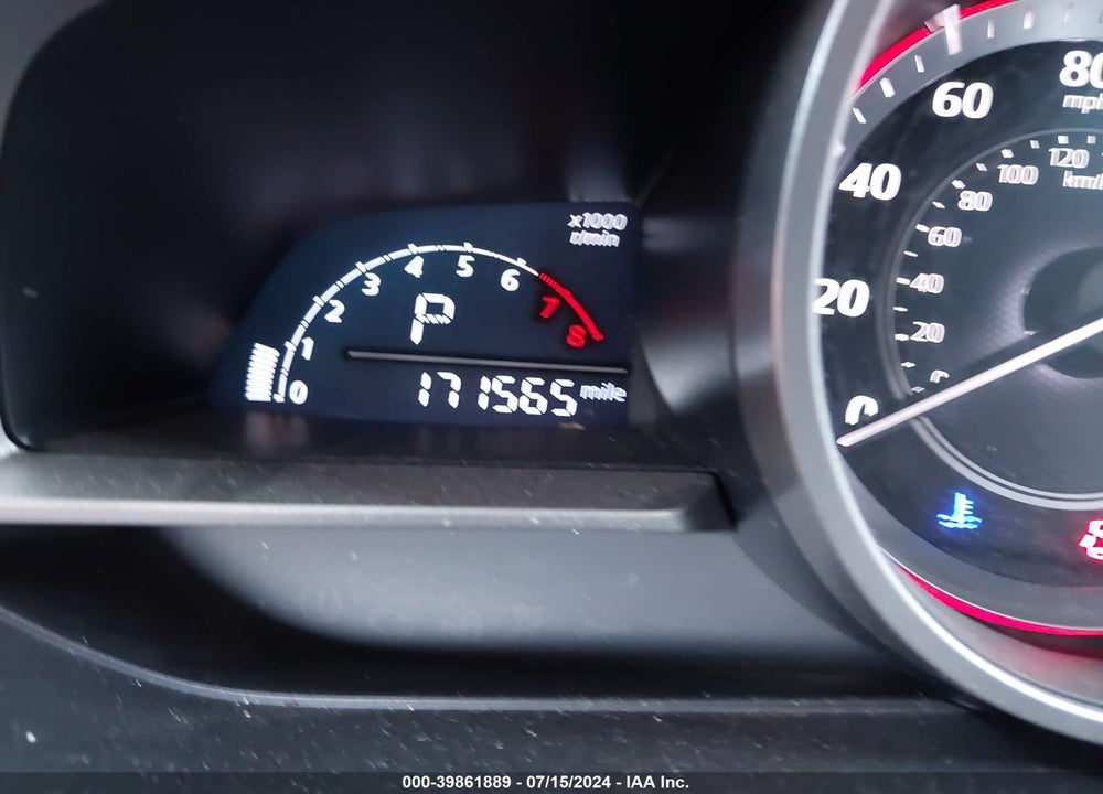 2016 MAZDA 3 I TOURING VIN: JM1BM1W7XG1301323