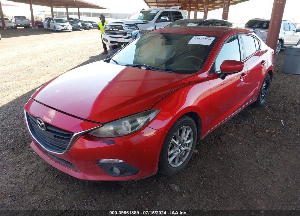 2016 MAZDA 3 I TOURING VIN: JM1BM1W7XG1301323