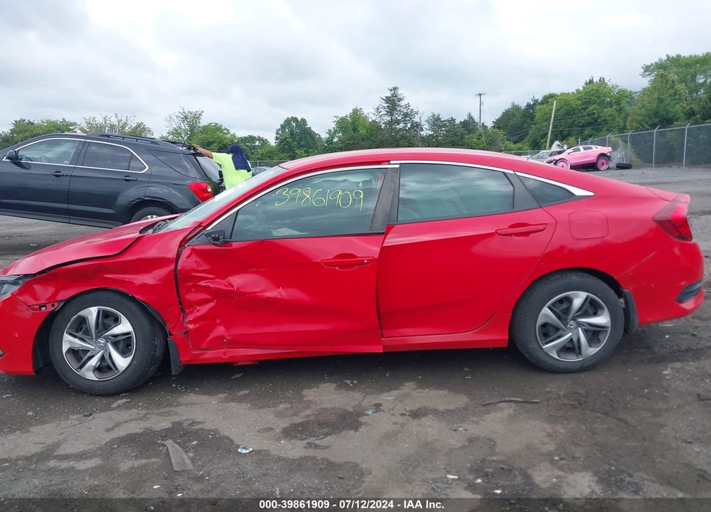 2020 HONDA CIVIC LX VIN: 2HGFC2F6XLH570601