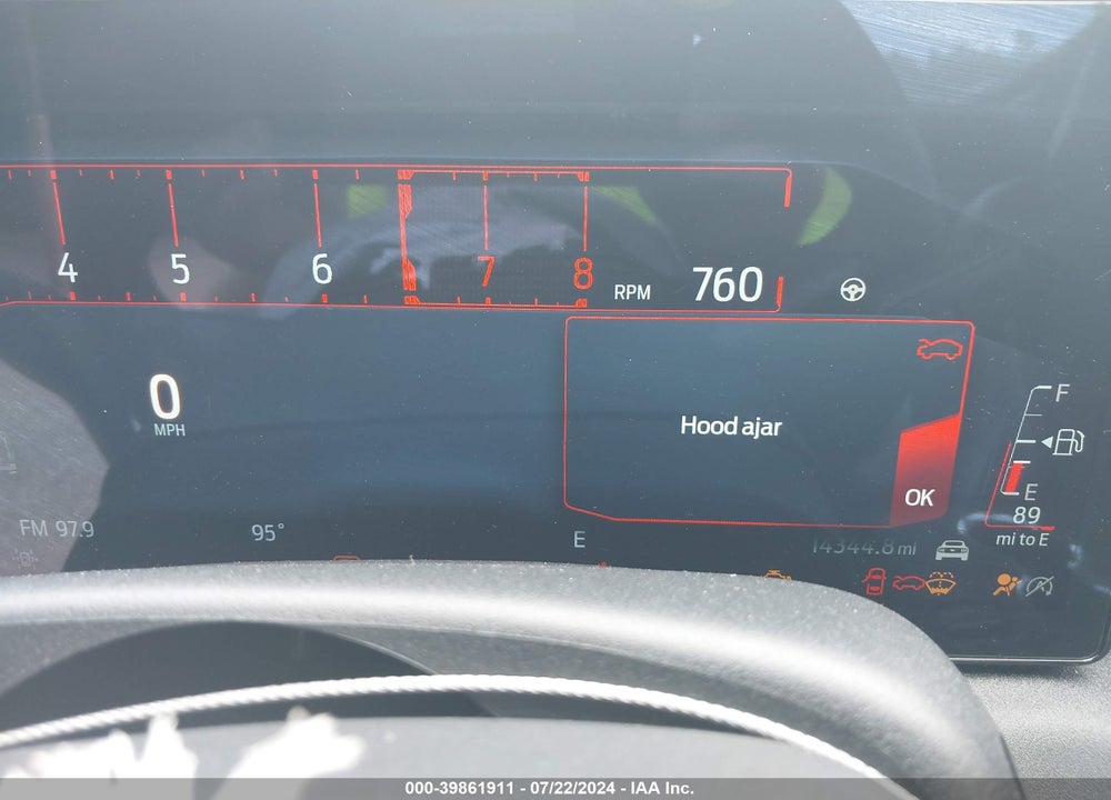 2024 FORD MUSTANG ECOBOOST FASTBACK VIN: 1FA6P8TH4R5106883