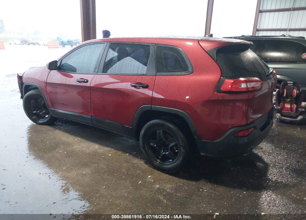 2014 JEEP CHEROKEE VIN: 1C4PJLAB3EW212568