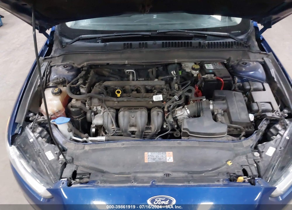 2016 FORD FUSION SE VIN: 3FA6P0H73GR218828