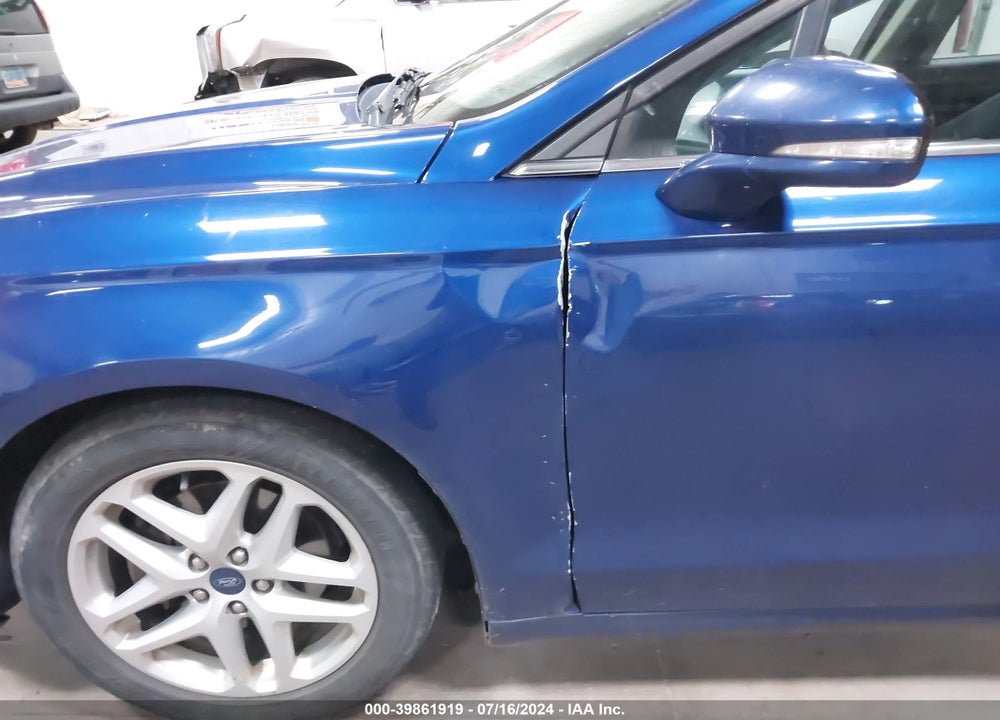 2016 FORD FUSION SE VIN: 3FA6P0H73GR218828
