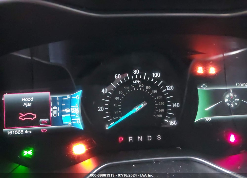 2016 FORD FUSION SE VIN: 3FA6P0H73GR218828