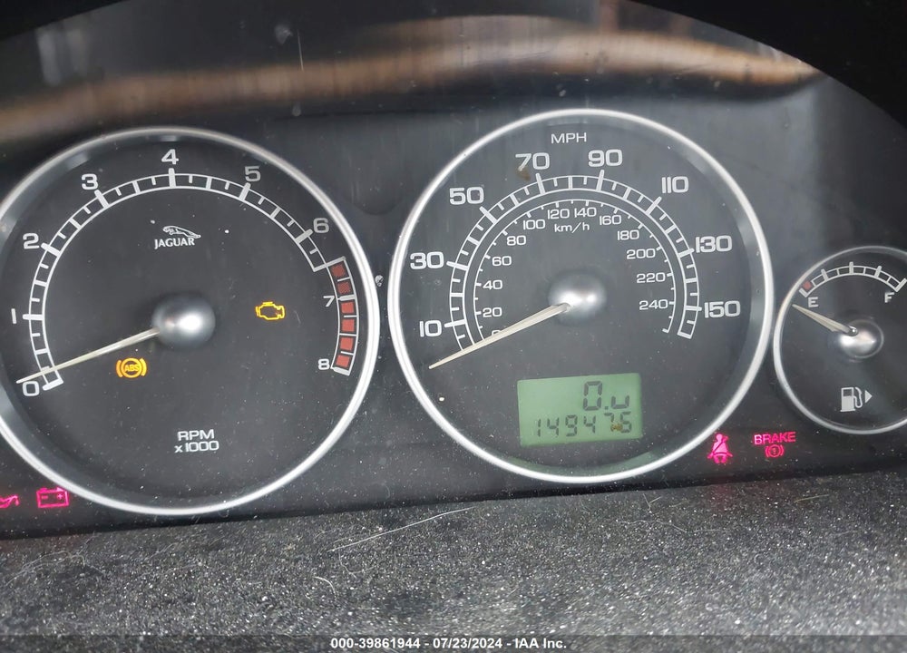 2004 JAGUAR X-TYPE 3.0 VIN: SAJEA51C34WD84873