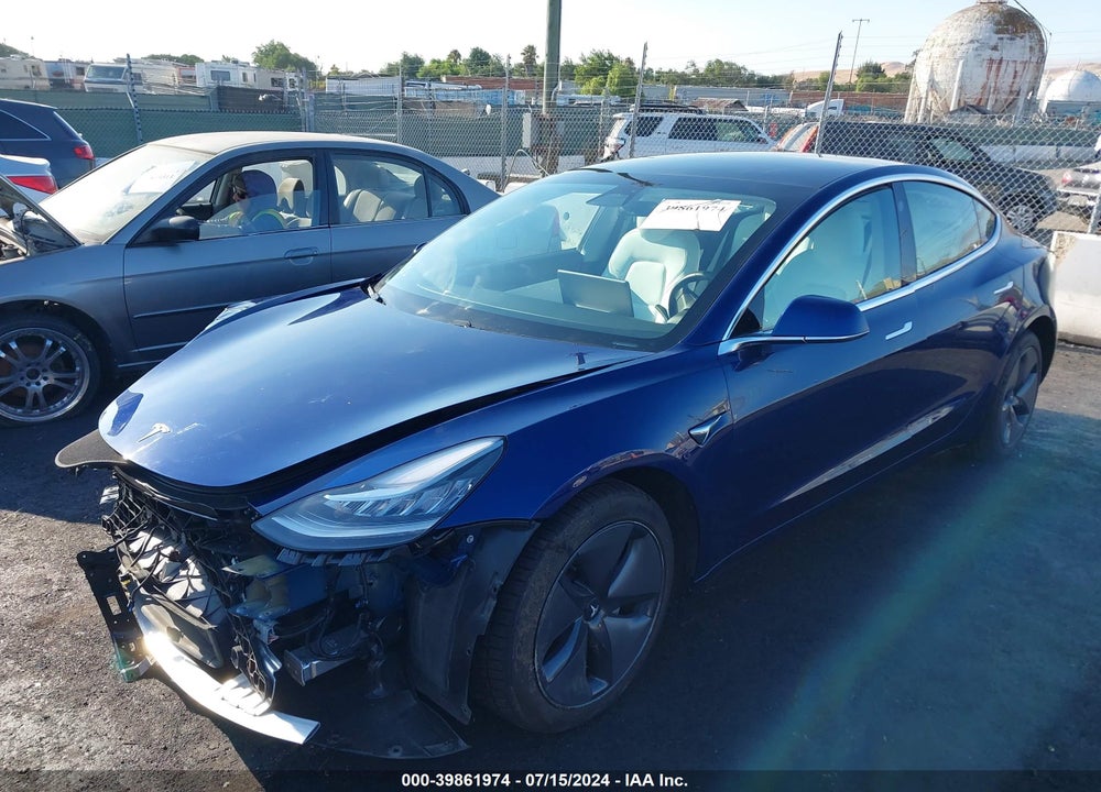 2019 TESLA MODEL 3 LONG RANGE/PERFORMANCE VIN: 5YJ3E1EB6KF391075