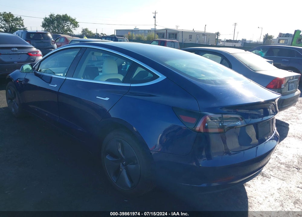 2019 TESLA MODEL 3 LONG RANGE/PERFORMANCE VIN: 5YJ3E1EB6KF391075