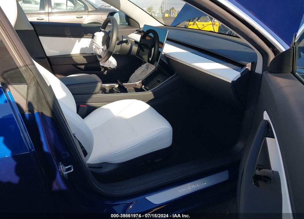 2019 TESLA MODEL 3 LONG RANGE/PERFORMANCE VIN: 5YJ3E1EB6KF391075