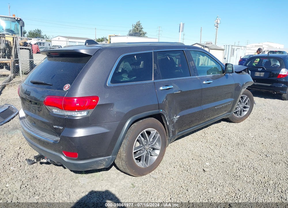 2018 JEEP GRAND CHEROKEE LIMITED 4X2 VIN: 1C4RJEBG4JC430531