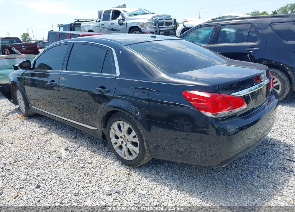 2011 TOYOTA AVALON VIN: 4T1BK3DB8BU437963