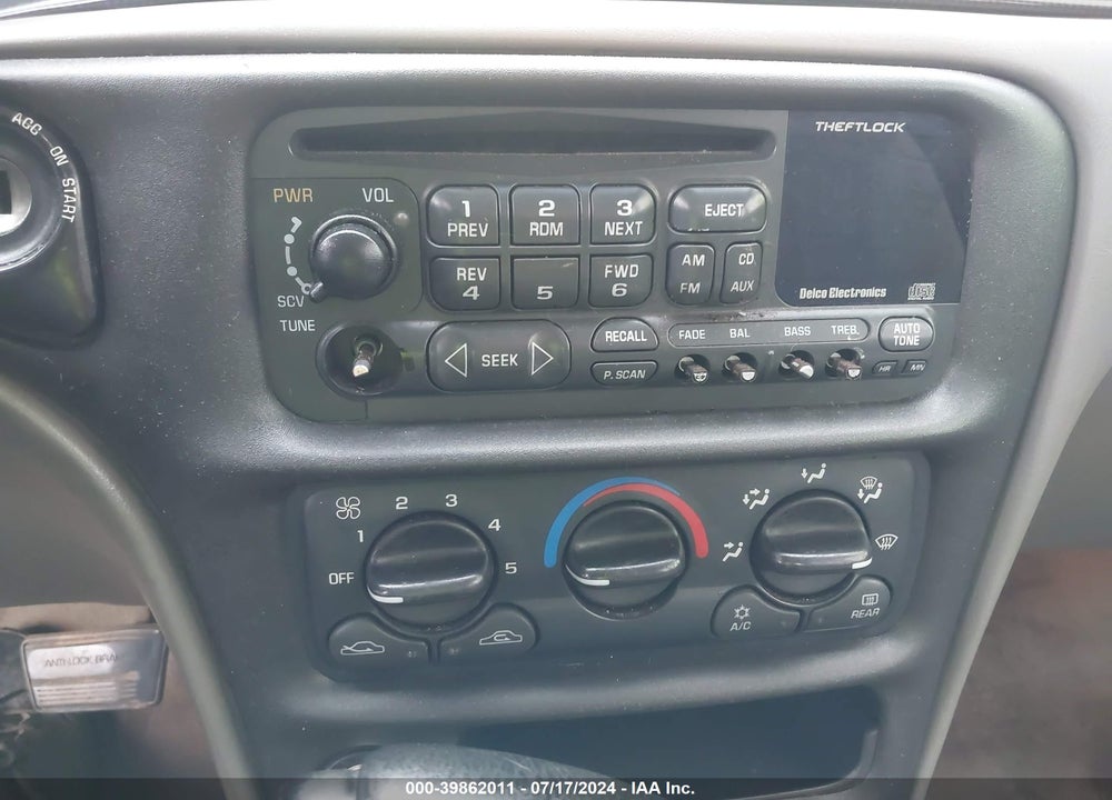 2000 CHEVROLET MALIBU VIN: 1G1ND52J0Y6197072