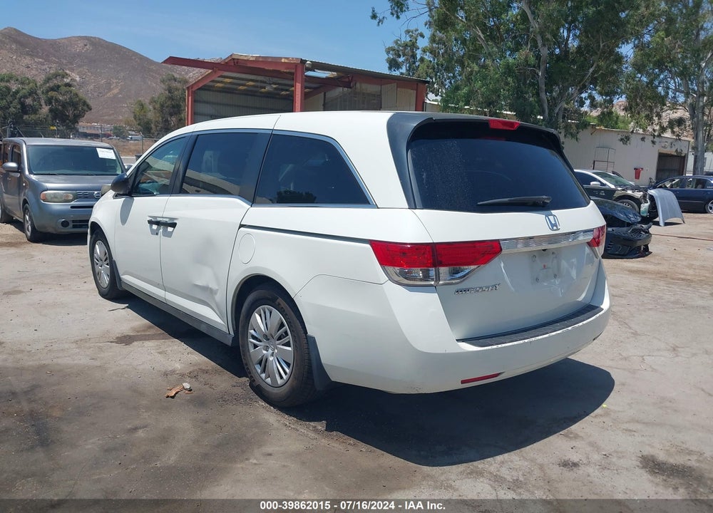 2016 HONDA ODYSSEY LX VIN: 5FNRL5H26GB104425