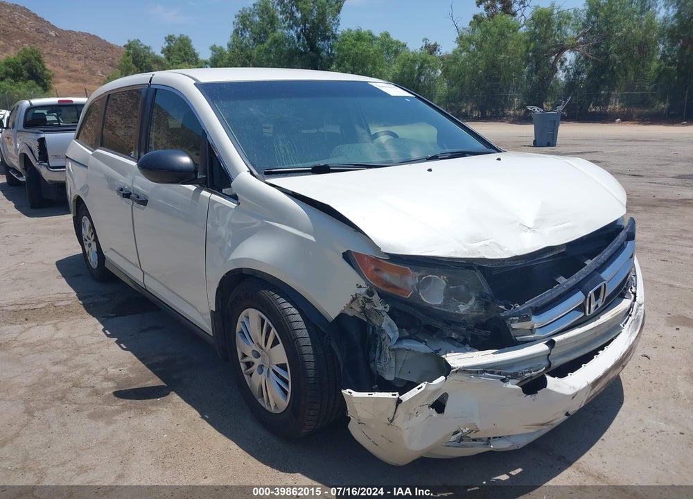2016 HONDA ODYSSEY LX VIN: 5FNRL5H26GB104425