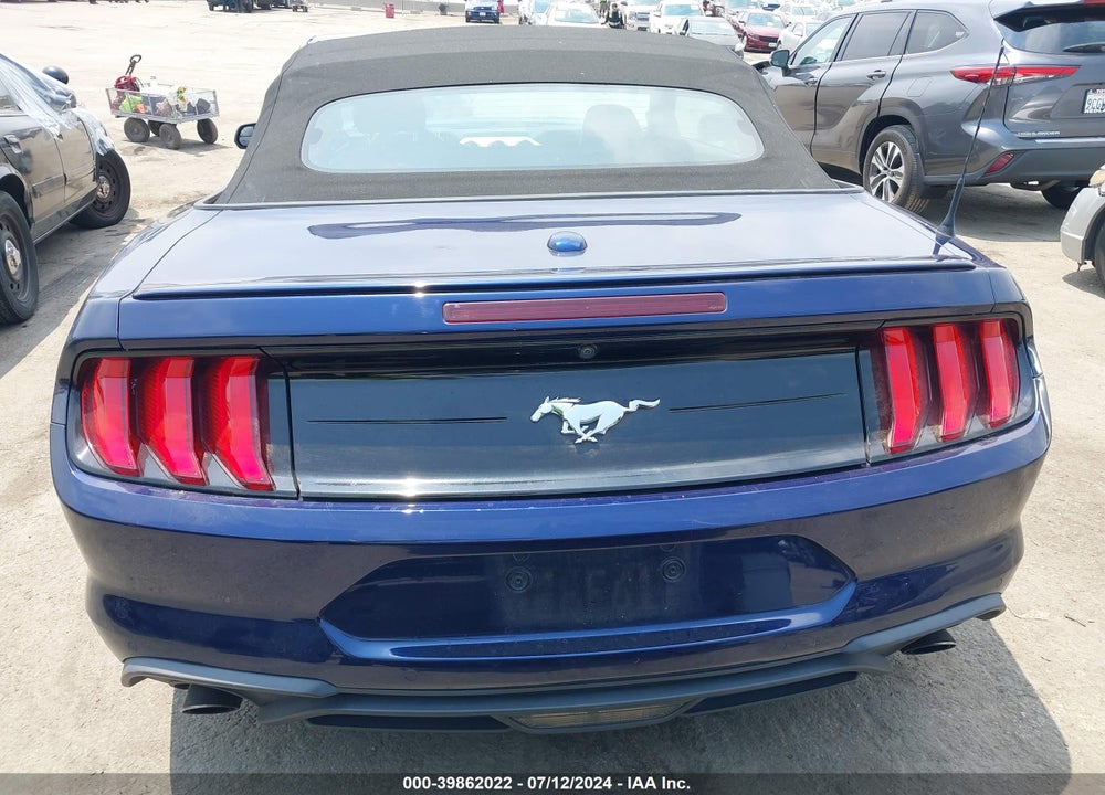 2020 FORD MUSTANG ECOBOOST PREMIUM VIN: 1FATP8UH9L5134266