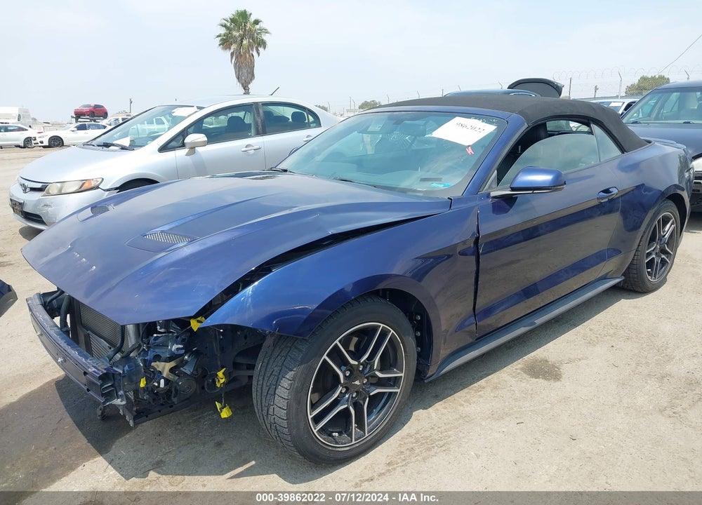 2020 FORD MUSTANG ECOBOOST PREMIUM VIN: 1FATP8UH9L5134266