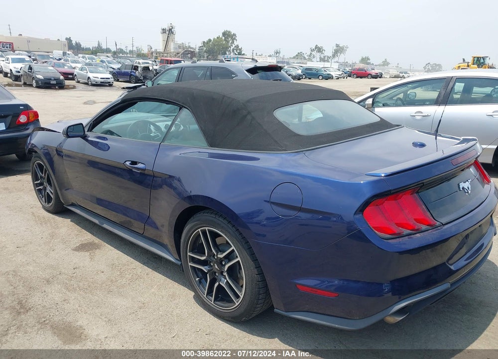 2020 FORD MUSTANG ECOBOOST PREMIUM VIN: 1FATP8UH9L5134266