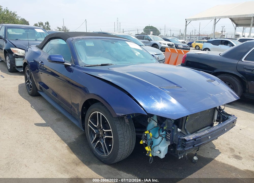 2020 FORD MUSTANG ECOBOOST PREMIUM VIN: 1FATP8UH9L5134266