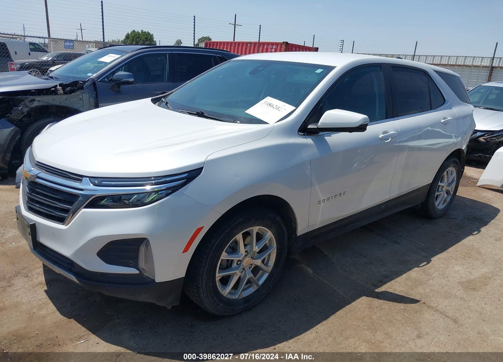 2022 CHEVROLET EQUINOX FWD LT VIN: 2GNAXKEV1N6104101