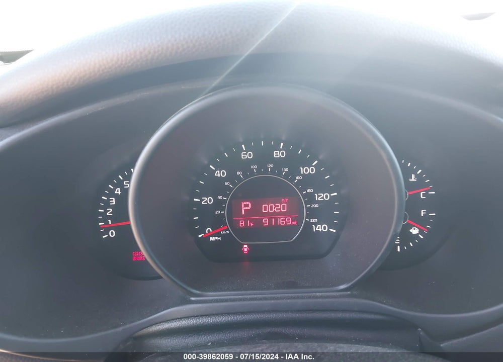 2017 KIA SOUL VIN: KNDJP3A53H7491713