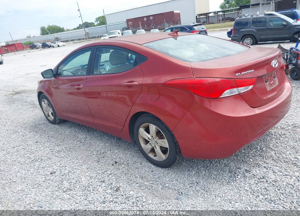 2011 HYUNDAI ELANTRA GLS (ULSAN PLANT) VIN: KMHDH4AE2BU132602