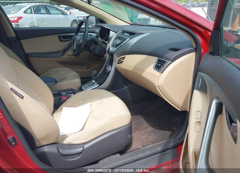 2011 HYUNDAI ELANTRA GLS (ULSAN PLANT) VIN: KMHDH4AE2BU132602