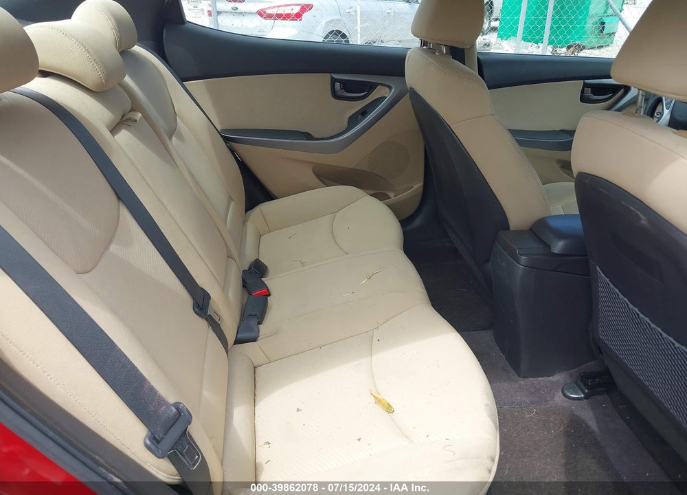 2011 HYUNDAI ELANTRA GLS (ULSAN PLANT) VIN: KMHDH4AE2BU132602