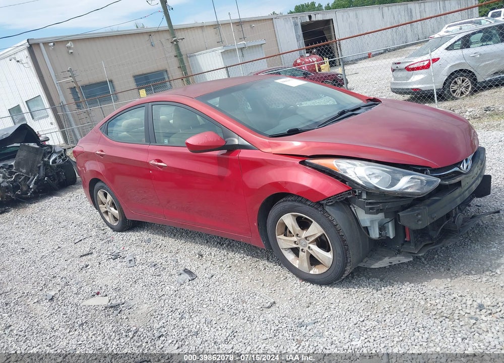 2011 HYUNDAI ELANTRA GLS (ULSAN PLANT) VIN: KMHDH4AE2BU132602