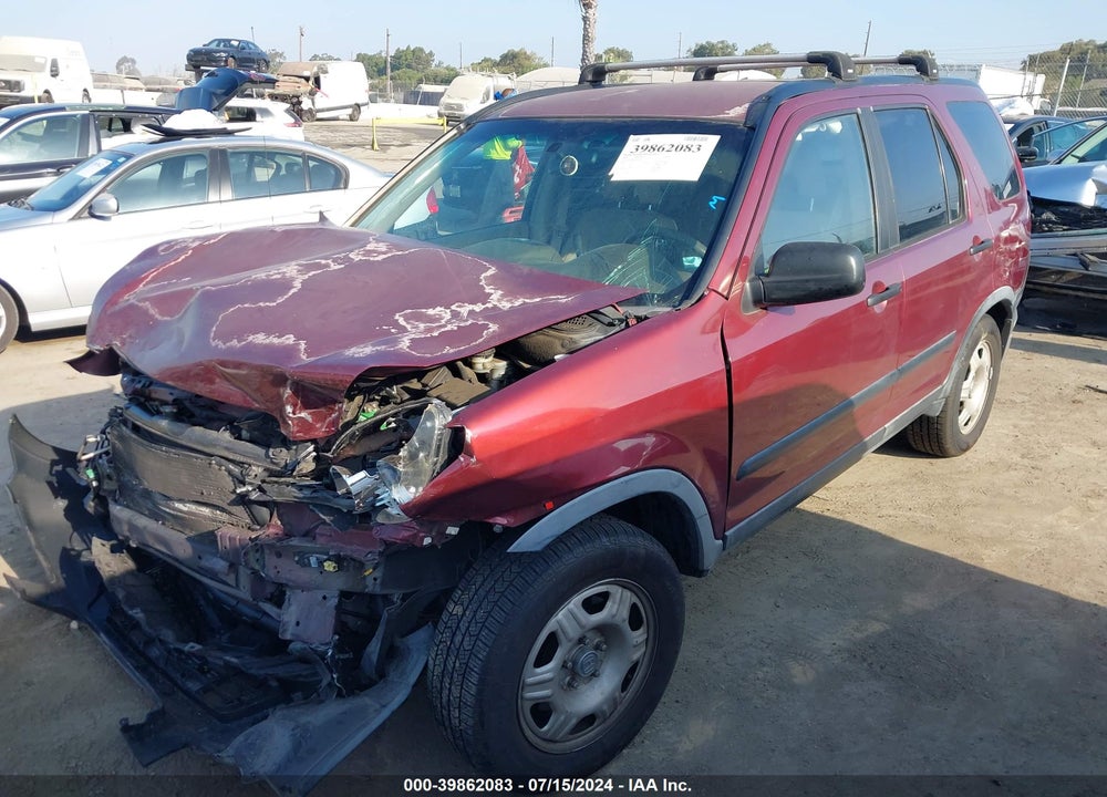 2006 HONDA CR-V LX VIN: JHLRD68506C009175