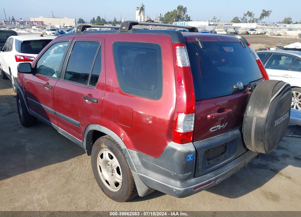 2006 HONDA CR-V LX VIN: JHLRD68506C009175