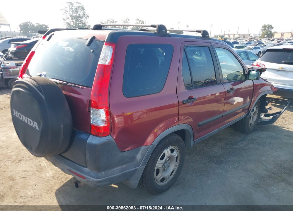 2006 HONDA CR-V LX VIN: JHLRD68506C009175